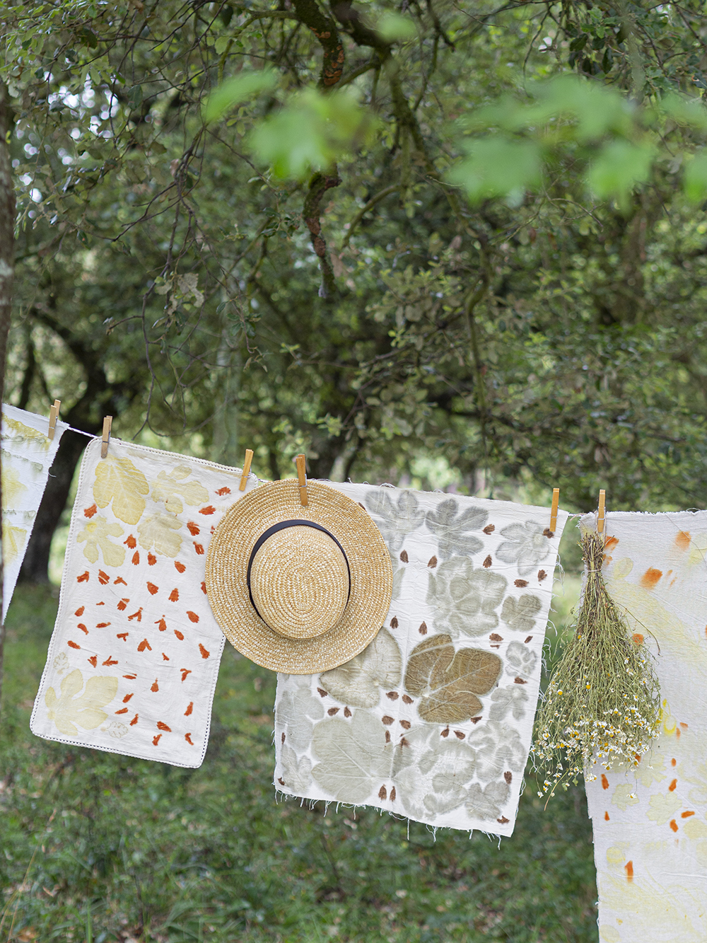 DIY Estampación botánica en tela29